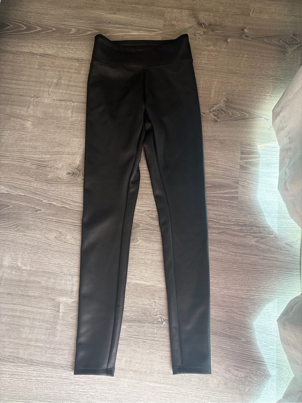 Express Women’s Black Pleather Leggings